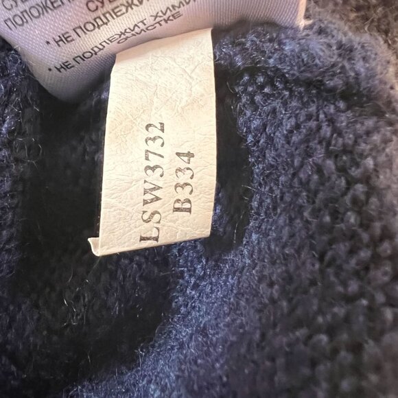 Lolë Evelyn Sweater Dress Amalfi Blue Size Small - Picture 12 of 14